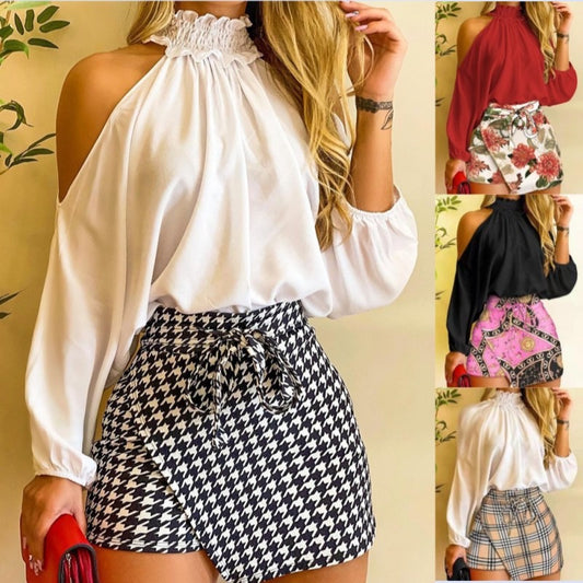 Short Skirt with matching blouse